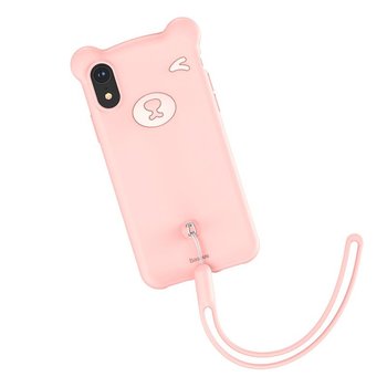 Etui na Apple iPhone XS Max Baseus Bear Silicone - Baseus