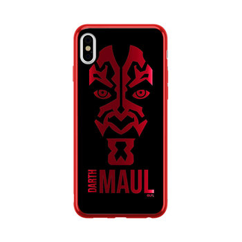 Etui na Apple iPhone XS Max STAR WARS Darth Maul 002 CHROME - Star Wars