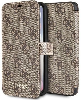 Etui na Apple iPhone Xs/X GUESS Booktype 4G Charms Collection - GUESS