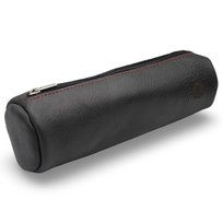 Etui na długopisy Piórnik skórzany tuba futerał Czarny Parker Quality