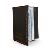Etui na Dowód Rejestracyjny - Skóra Naturalna