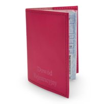 Etui na Dowód Rejestracyjny - Skóra Naturalna