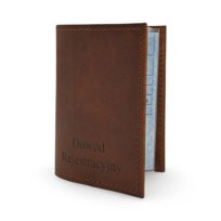 Etui na Dowód Rejestracyjny - Skóra Naturalna