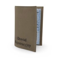 Etui na Dowód Rejestracyjny - Skóra Naturalna - Parker Quality