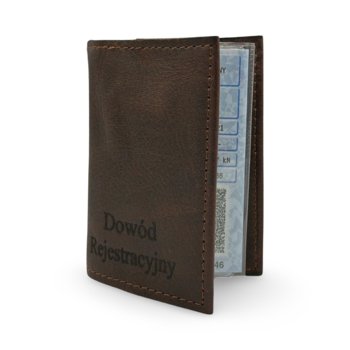 Etui na Dowód Rejestracyjny - Skóra Naturalna - Parker Quality