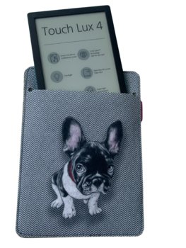 Etui na e-book 6–7" Arco Design – EkoFilc, Chester, Szare, Pasuje do Kindle / PocketBook - Arco Design