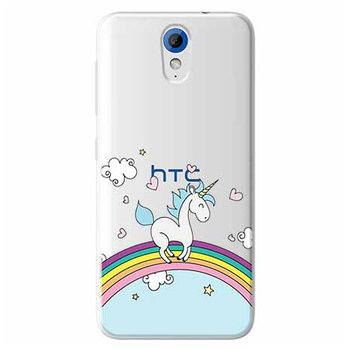 Etui na HTC Desire 620, Jednorożec na tęczy - EtuiStudio