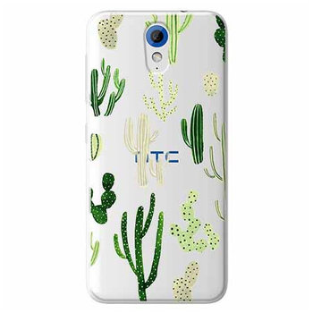 Etui na HTC Desire 620, Kaktusowy ogród - EtuiStudio