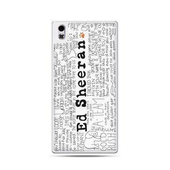 Etui na HTC Desire 816, ED Sheeran biale pionowe - EtuiStudio