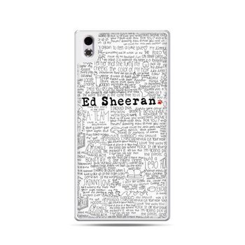 Etui na HTC Desire 816, Ed Sheeran białe poziome - EtuiStudio