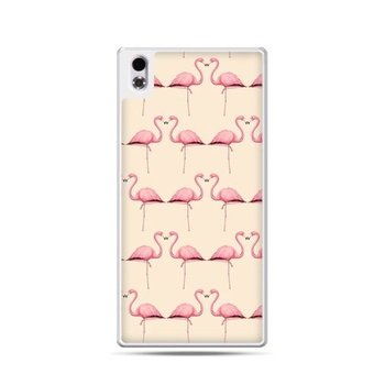 Etui na HTC Desire 816, flamingi - EtuiStudio