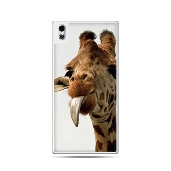 Etui na HTC Desire 816, żyrafa z językiem - EtuiStudio