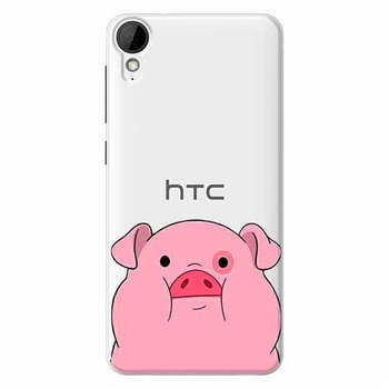 Etui na HTC Desire 825, Słodka różowa świnka - EtuiStudio