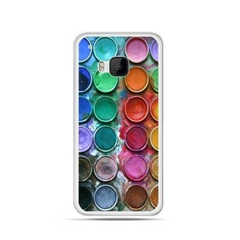 Etui na HTC One M9, Kolorowe farbki - EtuiStudio