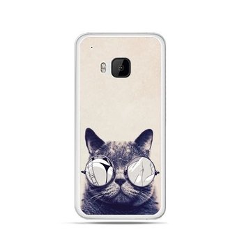 Etui na HTC One M9, Kot w okularach - EtuiStudio