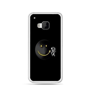 Etui na HTC One M9, Uśmiechnięta planeta - EtuiStudio