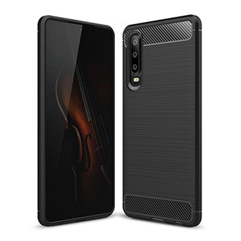 Etui na Huawei P30, bumper Neo CARBON, czarny  - EtuiStudio