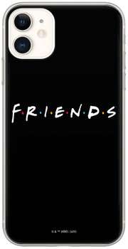 Etui na  IPHONE 12 Mini Friends 002 Czarny - ERT Group