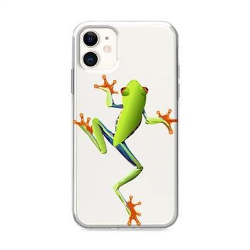 Etui na iPhone 12 - Zielona żabka. - EtuiStudio