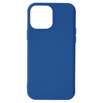 Etui Na Iphone 13 Pro Max Silikonowe Półsztywne Miękkie W Dotyku Wykończenie Niebieskie - Avizar