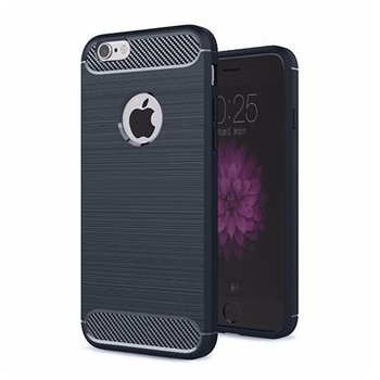 Etui na iPhone 6, 6s, bumper Neo carbon, granatowy - Etui Studio