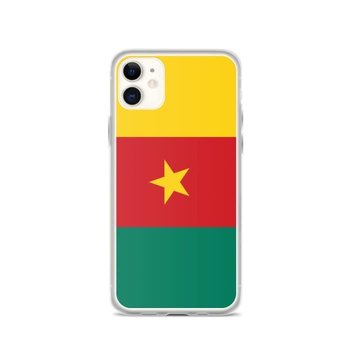 Etui na iPhone'a 11 z flagą Kamerunu - Inny producent (majster PL)