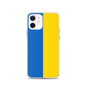 Etui na iPhone'a 12 z flagą Ukrainy - Inny producent (majster PL)