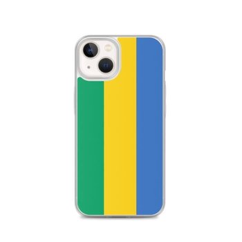 Etui na iPhone'a 13 z flagą Gabonu - Inny producent (majster PL)