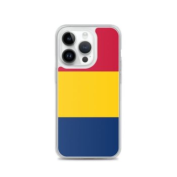 Etui na iPhone’a 14 Pro z flagą Chad - Inny producent (majster PL)