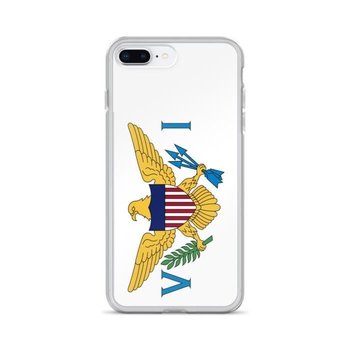Etui na iPhone'a 7 Plus z flagą Wysp Dziewiczych Stanów Zjednoczonych - Inny producent (majster PL)