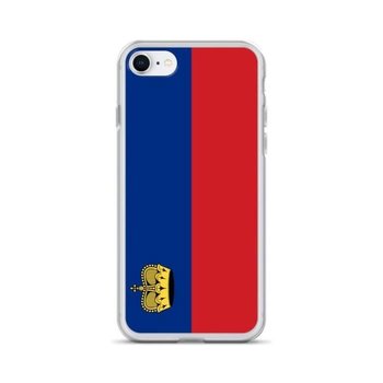 Etui na iPhone'a 7 z flagą Liechtensteinu - Inny producent (majster PL)