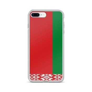 Etui na iPhone'a 8 Plus z flagą Białorusi - Inny producent (majster PL)