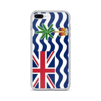 Etui na iPhone'a 8 Plus z flagą Brytyjskiego Terytorium Oceanu Indyjskiego - Inny producent (majster PL)