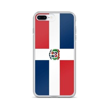 Etui na iPhone'a 8 Plus z flagą Dominikany - Inny producent (majster PL)