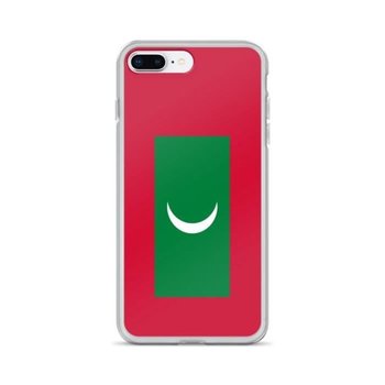 Etui na iPhone'a 8 Plus z flagą Malediwów - Inny producent (majster PL)