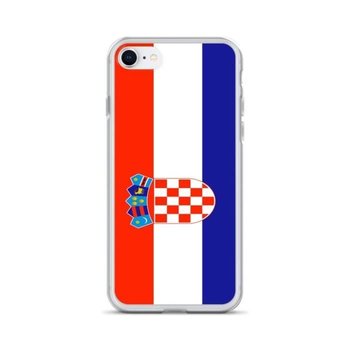 Etui na iPhone'a 8 z flagą Chorwacji - Inny producent (majster PL)
