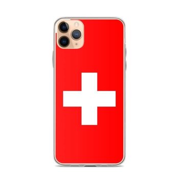 Etui na iPhone'a Flaga i herb Szwajcarii iPhone 11 Pro Max - Inny producent (majster PL)