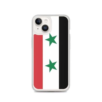 Etui na iPhone'a Flaga Syrii iPhone 14 - Inny producent (majster PL)