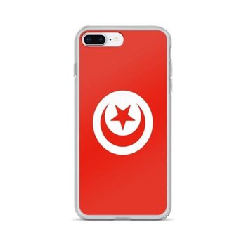 Etui na iPhone'a Flaga Tunezji iPhone 7 Plus - Inny producent (majster PL)