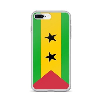 Etui na iPhone'a Flaga Wysp Świętego Tomasza i Książęcej iPhone 8 Plus - Inny producent (majster PL)