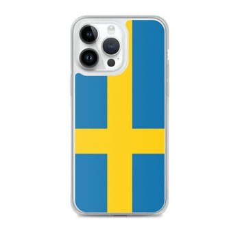 Etui na iPhone'a Szwedzka flaga iPhone 14 Pro Max - Inny producent (majster PL)