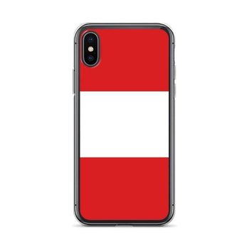 Etui na iPhone'a XS z flagą Peru - Inny producent (majster PL)