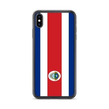 Etui na iPhone'a z flagą Kostaryki na iPhone'a XS Max - Inny producent (majster PL)
