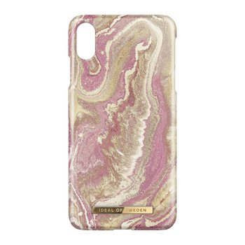 Etui na iPhone X / XS Golden Blush Marble Resistant Ideal of Sweden - iDeal Of Sweden