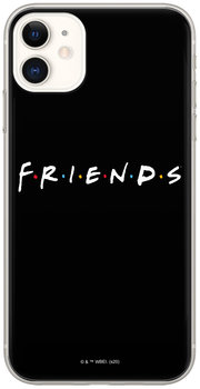 Etui na  IPHONE XS Max Friends 002 Czarny - ERT Group