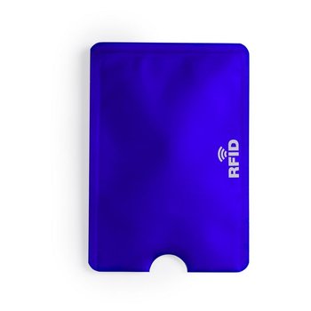 Etui na kartę kredytową KEMER ochrona przed RFID - niebieski - KEMER