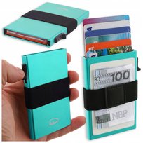 Etui na karty Kredytowe Płatnicze ALUMINIOWE CARD HOLDER Portfel RFID VOLAN Volan