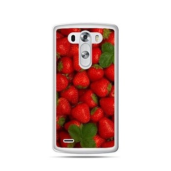 Etui na LG G4, czerwone truskawki - EtuiStudio