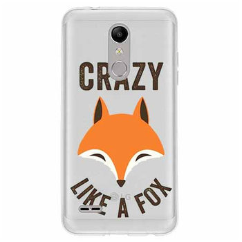 Etui na LG K10 2018, Crazy like a fox - EtuiStudio