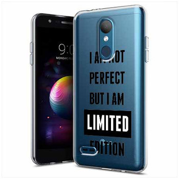 Etui na LG K10 2018, I Am not perfect - EtuiStudio